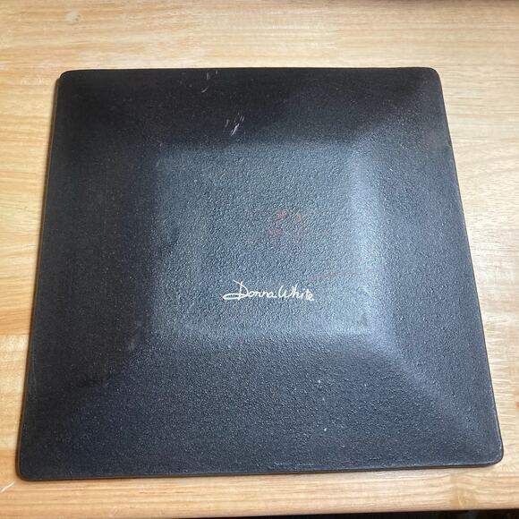 Primitive Wooden Plate - Unto Us... Square Plate - New! - Picture 3 of 4